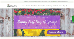 Desktop Screenshot of barlowflowerfarm.com